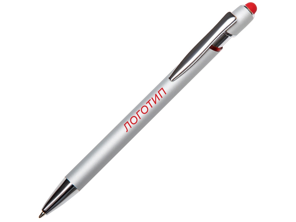 Ручка-стилус металлическая шариковая Sway Monochrome с цветным зеркальным слоем