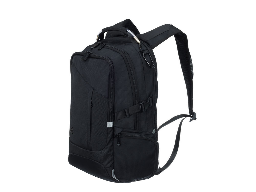 Рюкзак TORBER DRIVE с отделением для ноутбука 15.6, чёрный, нейлон, 32 х 14 х 52 см, 24л