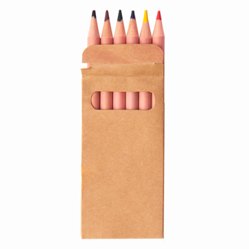 агаНабор цветных карандашей мини TINY,6 цветов