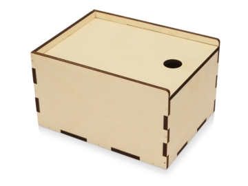 Деревянная подарочная коробка-пенал, L
